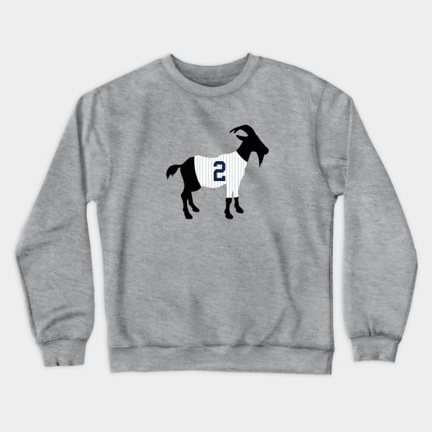 Derek Jeter GOAT Crewneck Sweatshirt by cwijeta